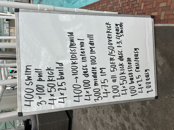 The Plunge Masters practice from Wednesday, May 27, 2026