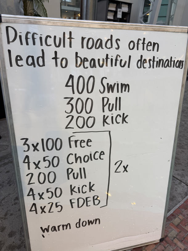 The Plunge Masters practice from Monday, June 8, 2026