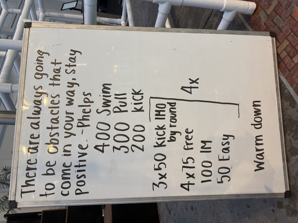 The Plunge Masters practice from Thursday, June 18, 2026