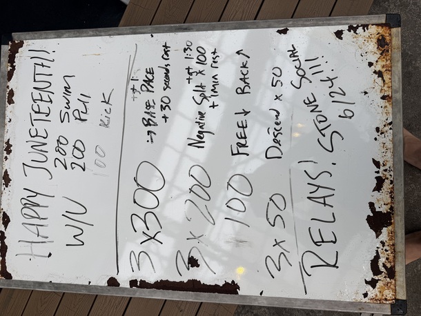 The Plunge Masters practice from Friday, June 19, 2026