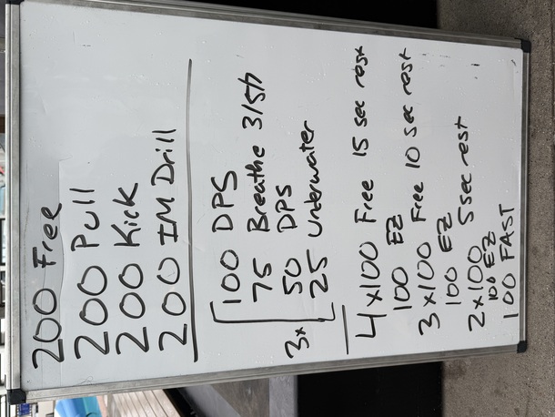 The Plunge Masters practice from Thursday, July 9, 2026