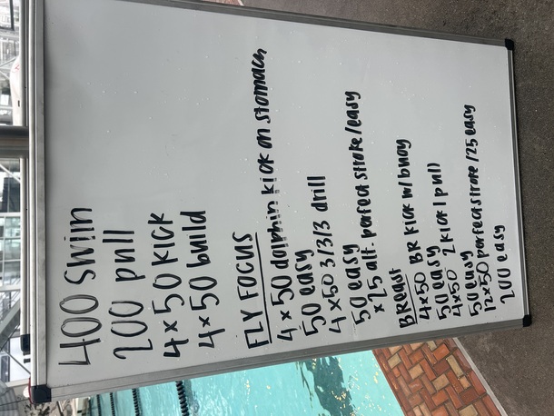 The Plunge Masters practice from Thursday, July 23, 2026