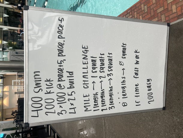 The Plunge Masters practice from Tuesday, July 28, 2026