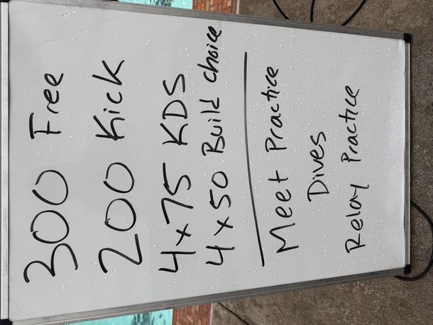 The Plunge Masters practice from Friday, July 31, 2026