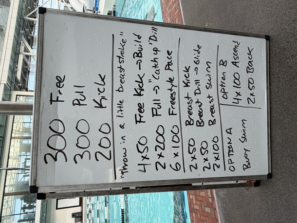 The Plunge Masters practice from Wednesday, August 12, 2026