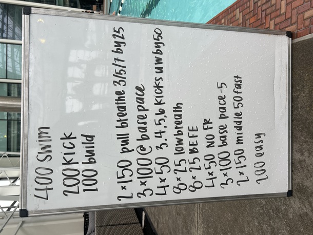 The Plunge Masters practice from Thursday, August 13, 2026