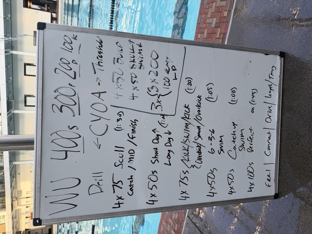 The Plunge Masters practice from Tuesday, August 25, 2026