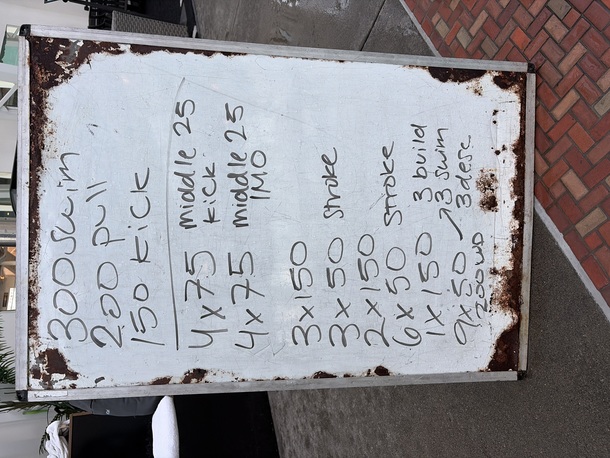 The Plunge Masters practice from Tuesday, September 1, 2026
