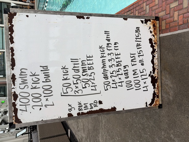 The Plunge Masters practice from Thursday, September 17, 2026