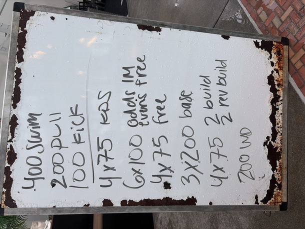 The Plunge Masters practice from Wednesday, September 30, 2026
