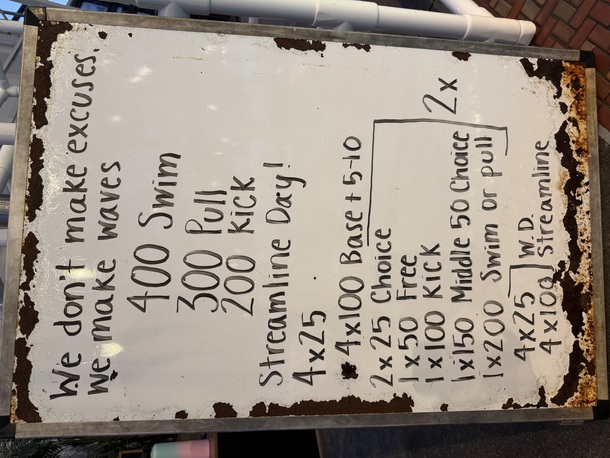The Plunge Masters practice from Wednesday, October 14, 2026