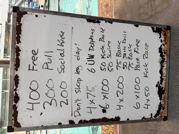 The Plunge Masters practice from Tuesday, October 20, 2026